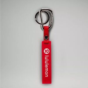 Lululemon Silicone Keychain